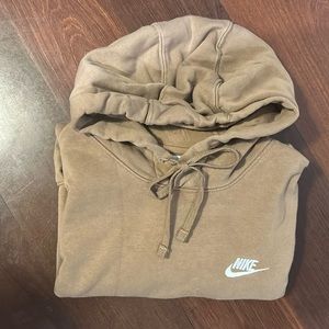 Brown Nike hoodie